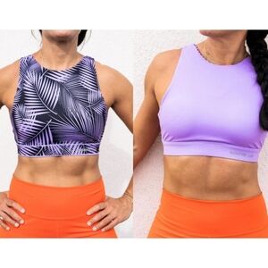 Chestee X Barbella The Ella 2-in-1 REVERSIBLE Sports Bra NWT